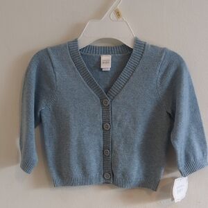 Baby Blue Cardigan Sweater